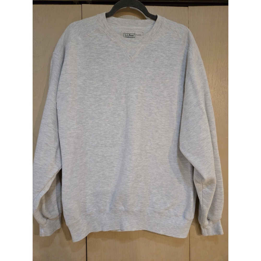 Vintage 90s L.L. Bean by Russell Athletic Crewneck Sweatshirt Mens Large Heather
